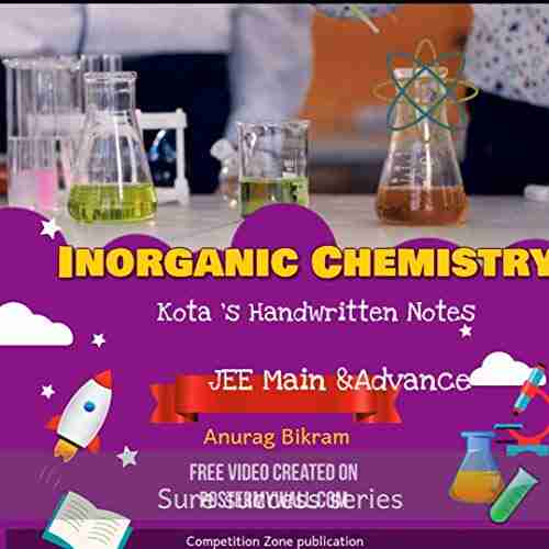 Kota S Inorganic Chemistry Handwritten Notes: JEE Main Advance (Success 1)