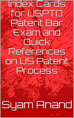 Index Cards for USPTO Patent Bar Exam and Quick References on US Patent Process