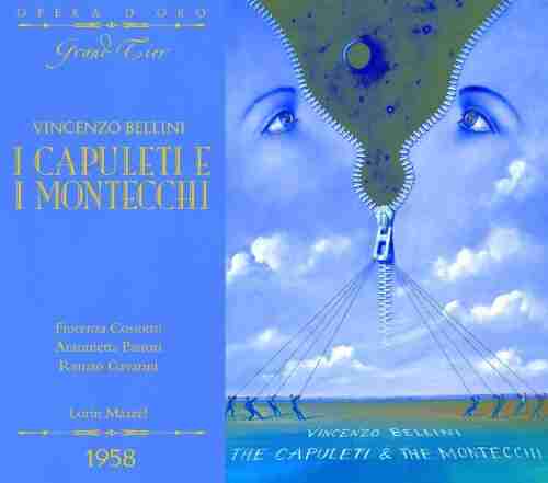 OPD 7021 Bellini I Capuleti e i Montecchi: Italian English Libretto (Opera d Oro Grand Tier)