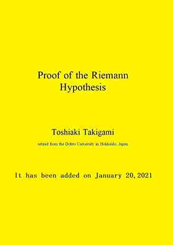 Proof Of The Riemann Hypothesis