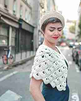 Sunrise Capelet Crochet Pattern Bob McCullough