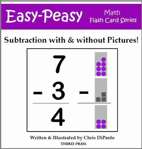 Subtraction: With Without Pictures (Easy Peasy Math Flash Cards)