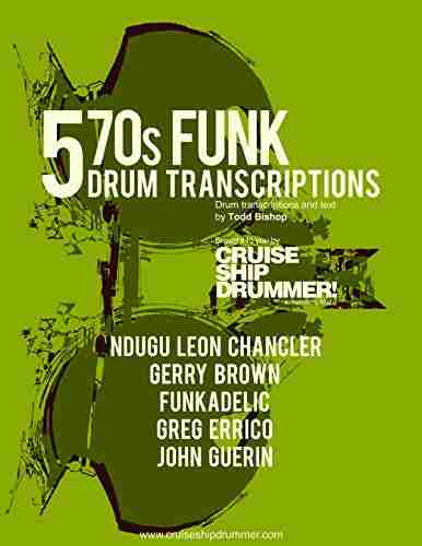 5 70s Funk Drum Transcriptions (Master Drum Transcriptions 4)